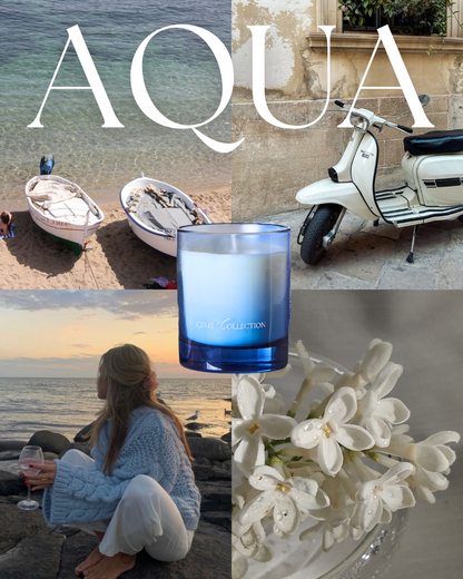 Vela aromática AQUA